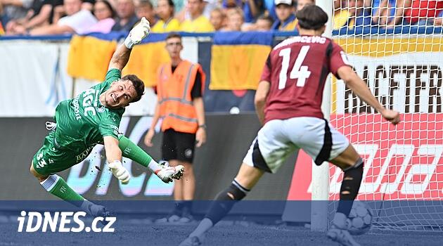 Teplice – Sparta 1:4, ekolayzırdan sonra Haraslín hemen cezalandırdı, ardından hazırlıkta gol attı