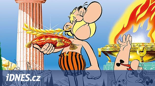 Asterix bile Olimpiyatlarda.  Ünlü hikaye yeni Çek baskısında yayınlandı
