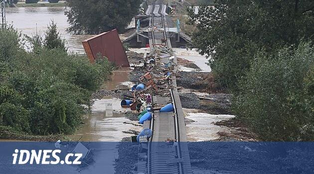 Hlučínsko'daki bir pistle tahrip edilen sel onarımları henüz başlamadı