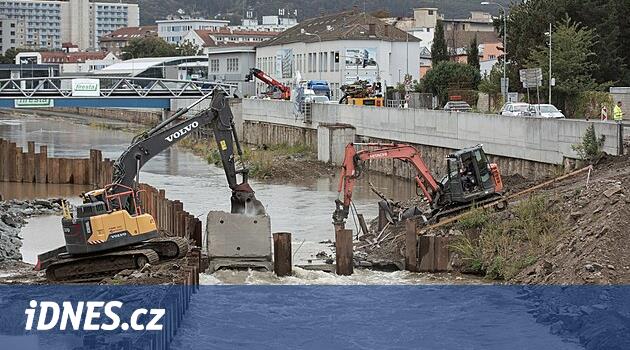 Seller 2024 | Brno'da alınmakta olan sel önleyici tedbirler gecikecek, şiddetli su nedeniyle hasar gördü