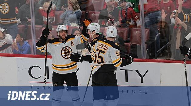 Kazandıran gol, toplamda üç puan. Pastrnak, Boston'u Florida'ya karşı zafere taşıdı