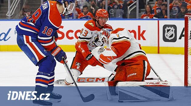 Edmonton'a karşı oynanan maçta hâlâ Anaheim'ı tutuyordu, favori takım ancak sonunda başarılı oldu.