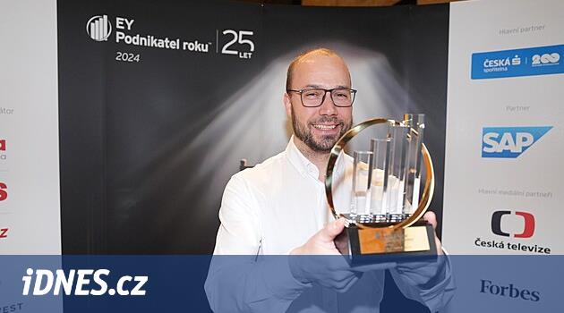 Prag Yılın Girişimcisi yazılım uzmanı Jan Čurn oldu