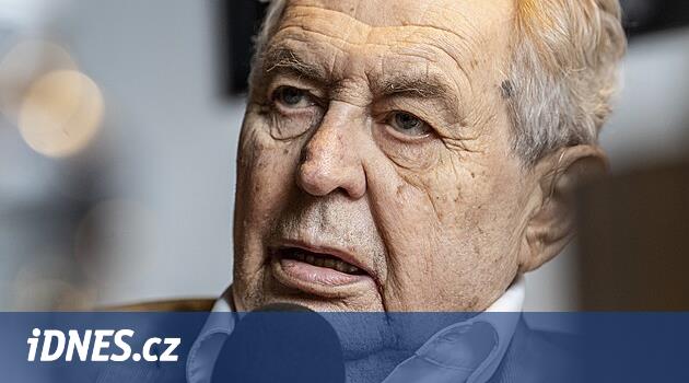 Zemana propustili z nemocnice, na Dukův pohřeb chce přijít i s Bohdalovou