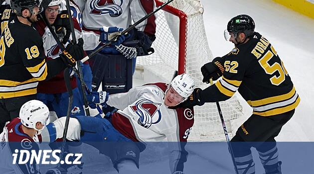 Boston si poradil s Coloradem. Pastrňák asistoval, Nečas poprvé v sezoně bez bodu
