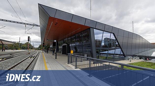 Královo Pole: Bina açık, mağazalar eklenecek yeni tren istasyonu