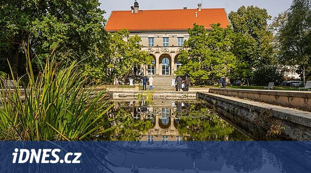 Villa Čerych onarımdan sonra parlıyor, çatı katında bir sinema var. Genç sanatçıları hedef alıyor