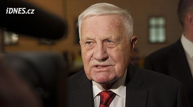 Macinka nebyl můj pobočník, řekl Klaus. Nové vládě podle něj bude chybět odvaha