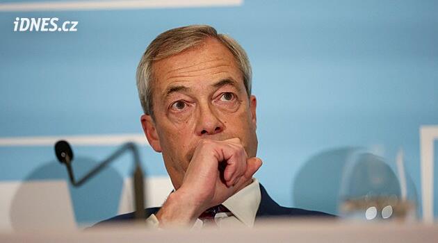 AfD je problematická, prohlásil Farage. Nechápe její postoj k Putinovi