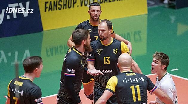Voleybol oyuncuları Brno ve Příbram, ekstra lig çeyrek finallerine bir galibiyet uzaklıkta