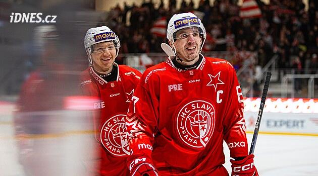 Hokey Slavia'nın Chomutov'da kazanmak için yalnızca bir vuruşa ihtiyacı vardı