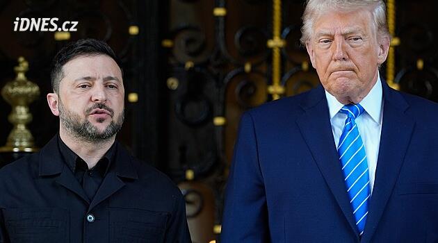Nejsem fanda Zelenského, ukrajinské útoky na rafinerie jsou hanebné, řekl Trump
