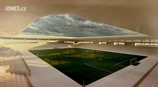 Srbská'daki stadyumun modernizasyonu: Brno görselleştirmeler gösterdi