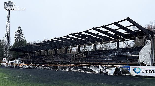 Finlandiya kulübü Haka küme düştü, ardından çıkan yangın tribünleri yok etti