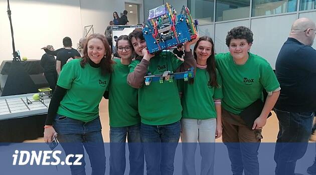 Çek Cumhuriyeti'nde robotlarıyla hiçbir rekabet etmediler, şimdi Doksy'den ABD Başkanı öğrencileri için