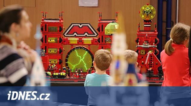 Küpler dünyası. Lego Uzay Üssü Jihlava Spor Salonunda Sığınma Bulundu