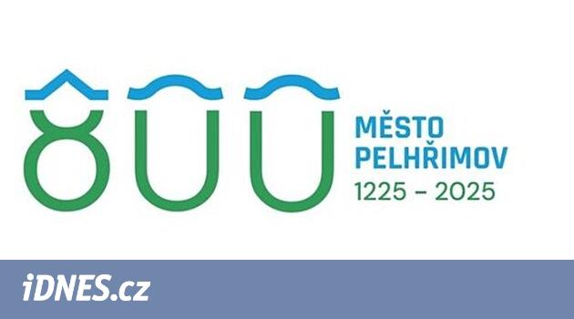 Pelhřimov, kuruluşundan bu yana 800 yılını kutluyor. Yuvarlak Jübile'ye özel bir logo oluşturuldu