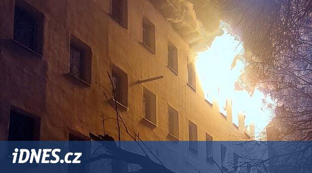 Liberec'teki gece ateşi eğlence merkezini mahrum etti. Her şeyi kaybettiler