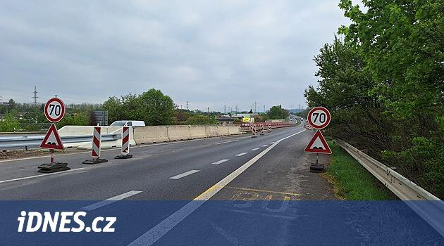 Teplice'de ulaşım yıllardır bir yamaç heyelanı ile sınırlandırıldı, sorunlar taş tezgahla çözülecek