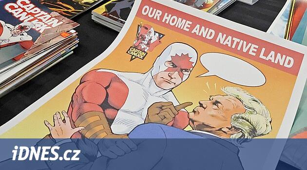 Kaptan Canuck. Trump Kanada süper kahramanını yeniden canlandırdı