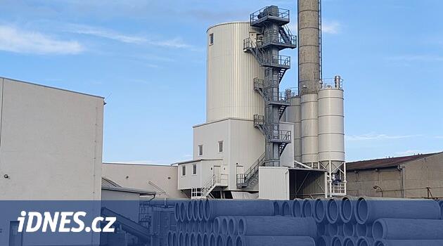Olomouc bölgesindeki beton bitki 200 milyonu iyileştirdi, ancak hammadde eksikliğine işaret ediyor