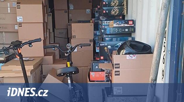 Avusturya'da Lego'yu çaldı, Bohemya'nın güneyindeki büyüteç saklandı