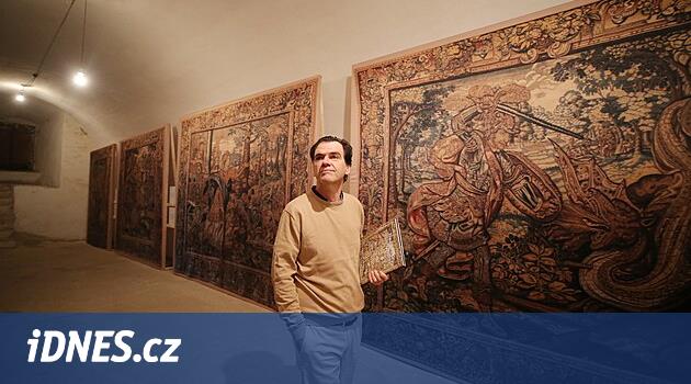 Brtnice Chateau Goblen Tiziana'nın kopyalarını sergiliyor
