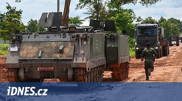 Thajsko obvinilo Kambodžu z porušení příměří, na vojáky létaly granáty