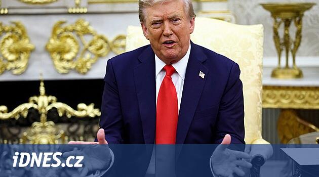 Trump chystá za hodinu zásadní prohlášení