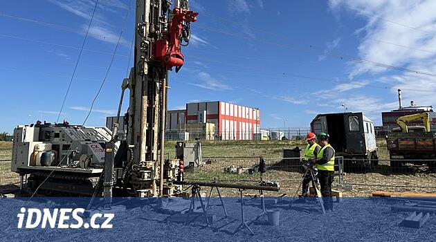 Jeologlar, modüler bir reaktör için Temelín'deki alt toprağı incelediler