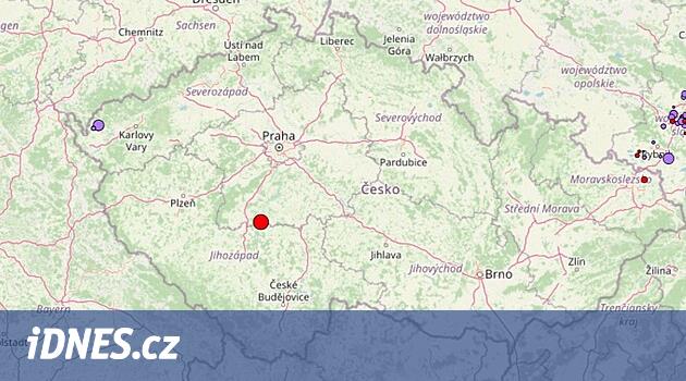 U Orlík, 2.3 magnitudeo zayıf bir depremdi, hasar yapmadı