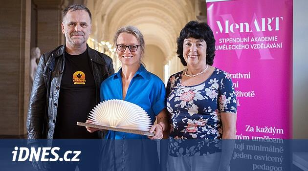 Pilsen'den gelen dans pedagogu, Çek Cumhuriyeti Ödülü Menart'ta üç kişiden biriydi