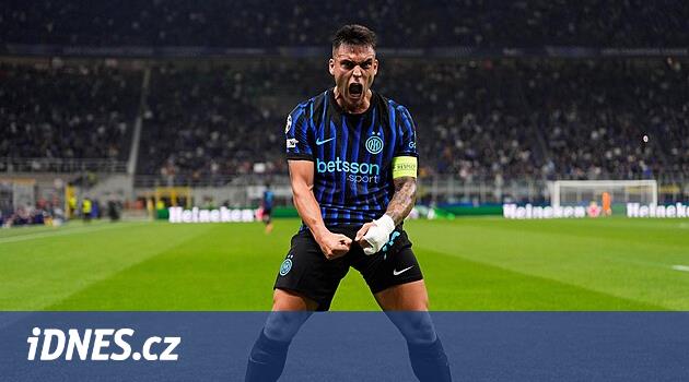 Inter - Slavia 3:0, chyba Staňka i jediná střela na bránu. Dva góly dal Martínez
