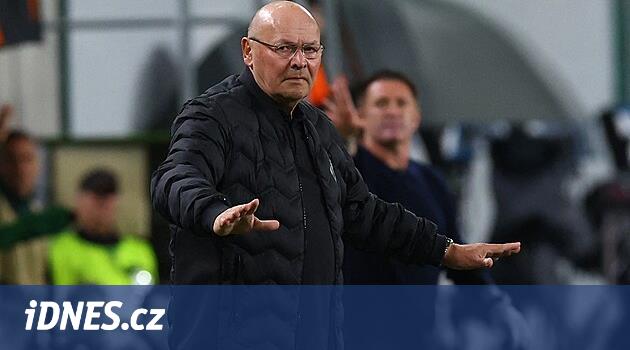 Çizimden sonra koç Pilsen Koubek: tamamen kızgınız