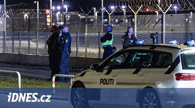 Kopenhag'da Operasyon Havaalanı Blok Çevirme Dronları