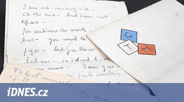 Masarykova „tajemná obálka“ je dle odborníků pravá. Myšlenky zapsal syn Jan