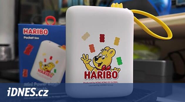 Powerbanka Haribo piyasadaki en hafiftir, açık hava severler vurur