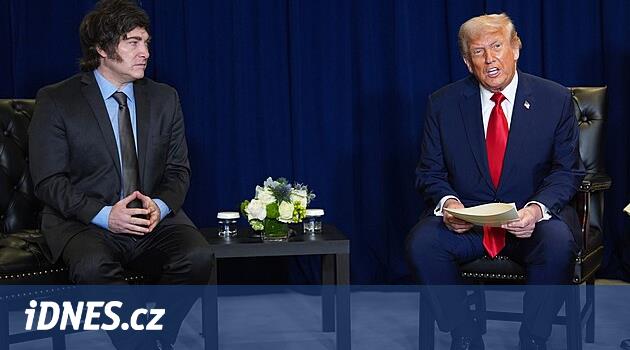 Trump chystá finanční pomoc Argentině. Bouří se tentokrát i jeho příznivci