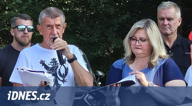 Babiš, Karviná bölgesindeki gigafactory'nin asla olmayacağı anlamına geliyordu