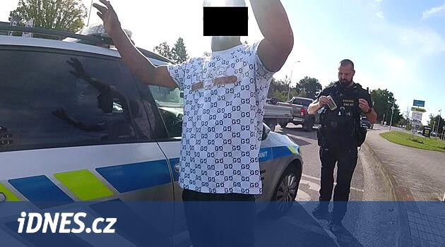 Recidivist, Budejovice'de bir kıdemli cep telefonu ve cüzdanını aldı