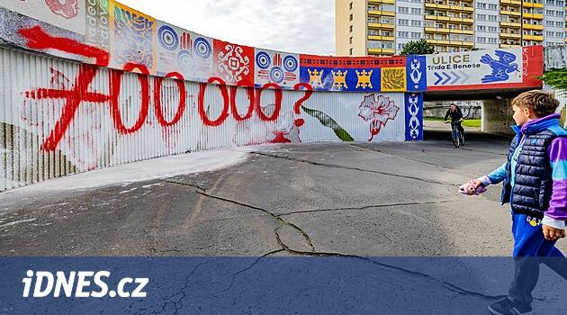 Hradec'teki Vandal, Gürcüce Grafiti Hasarlı Grafiti, muhtemelen sübvansiyonlardan rahatsız oldu