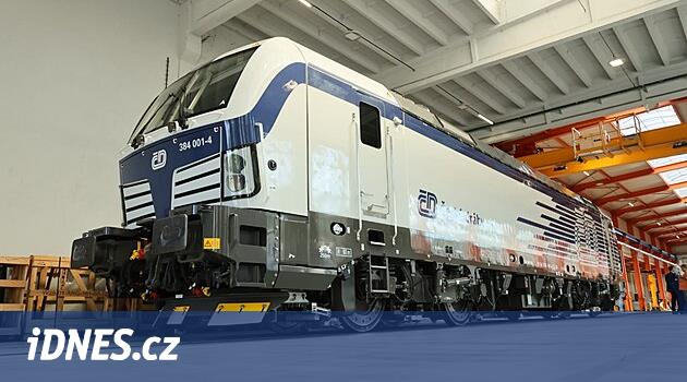 Çek demiryolları yeni lokomotifler gösterdi siemens vectron