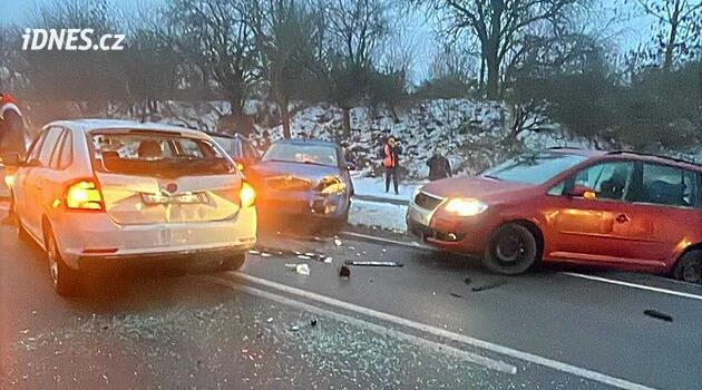 Olomouc bölgesinin büyük bir kısmı buzuldan etkilendi