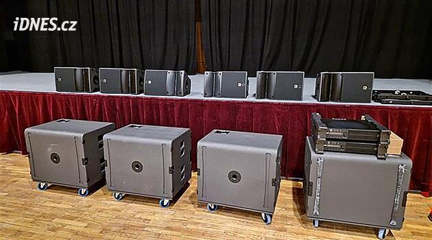 Česká Lípa'daki Crystal kültür merkezinin yeni bir ses sistemi var: iki milyona mal oldu