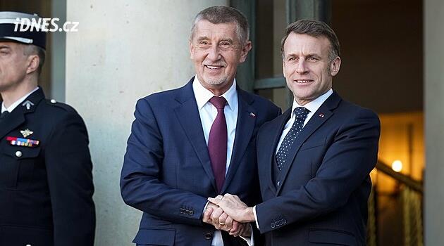 Babiš míří za Macronem. Před summitem EU proberou energie i zákaz sítí pro děti