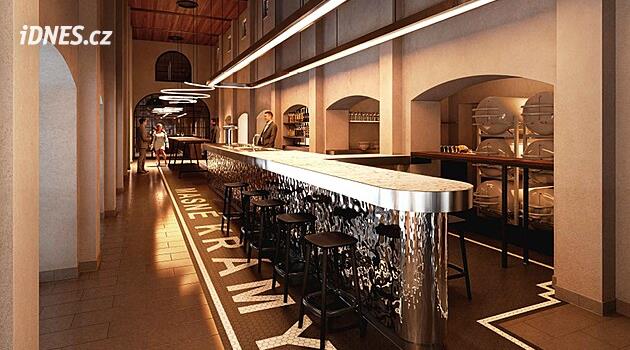 Budějovice Budvar efsanevi pub Masná krámy'nin iç mekanını onaracak