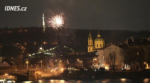 Prag'a yeni yılın gelişi