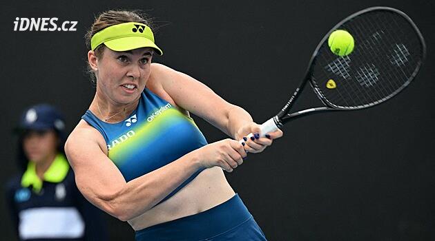Tenis: Nosková Indian Wells'te son 16'ya yükseldi, Menšík emekli oldu