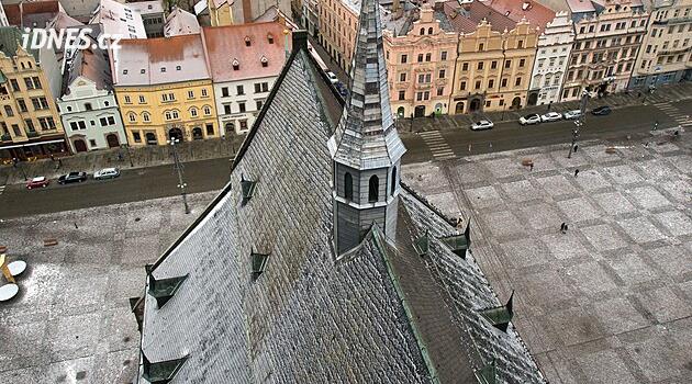 Pilsen'deki katedralin çatısı yenilenecek, çalışmalar baharda başlayacak