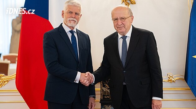 Pavel přijal eurokomisaře pro obranu. Hovořili o Ukrajině i bezpečnosti Evropy